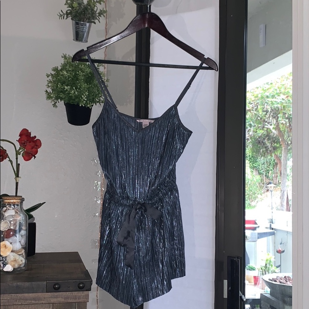 Victoria’s Secret Shiny Metallic Romper Pajama